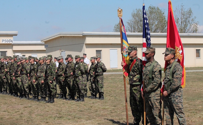 Militarii americani la Black Sea Rotational Force, Kogalniceanu. FOTO forter.ro
