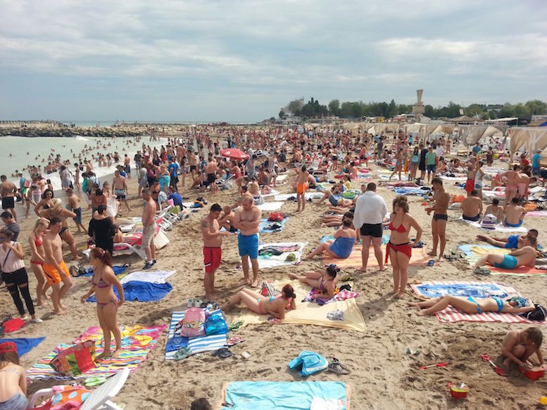 Aglomerație la plajă