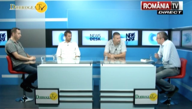 Hapurnea, Coman, Boioglu, Hagi la Dobrogea TV