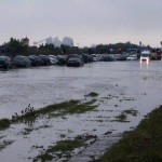 Viitura dintre Năvodari și Corbu. FOTO Facebook