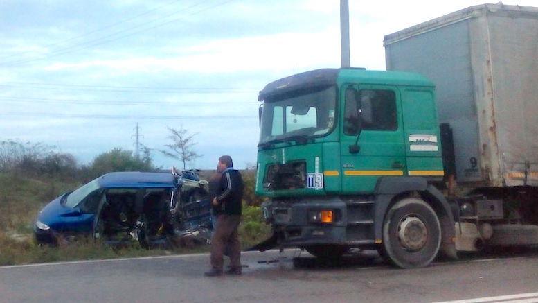 Accident la intrare în Constanța