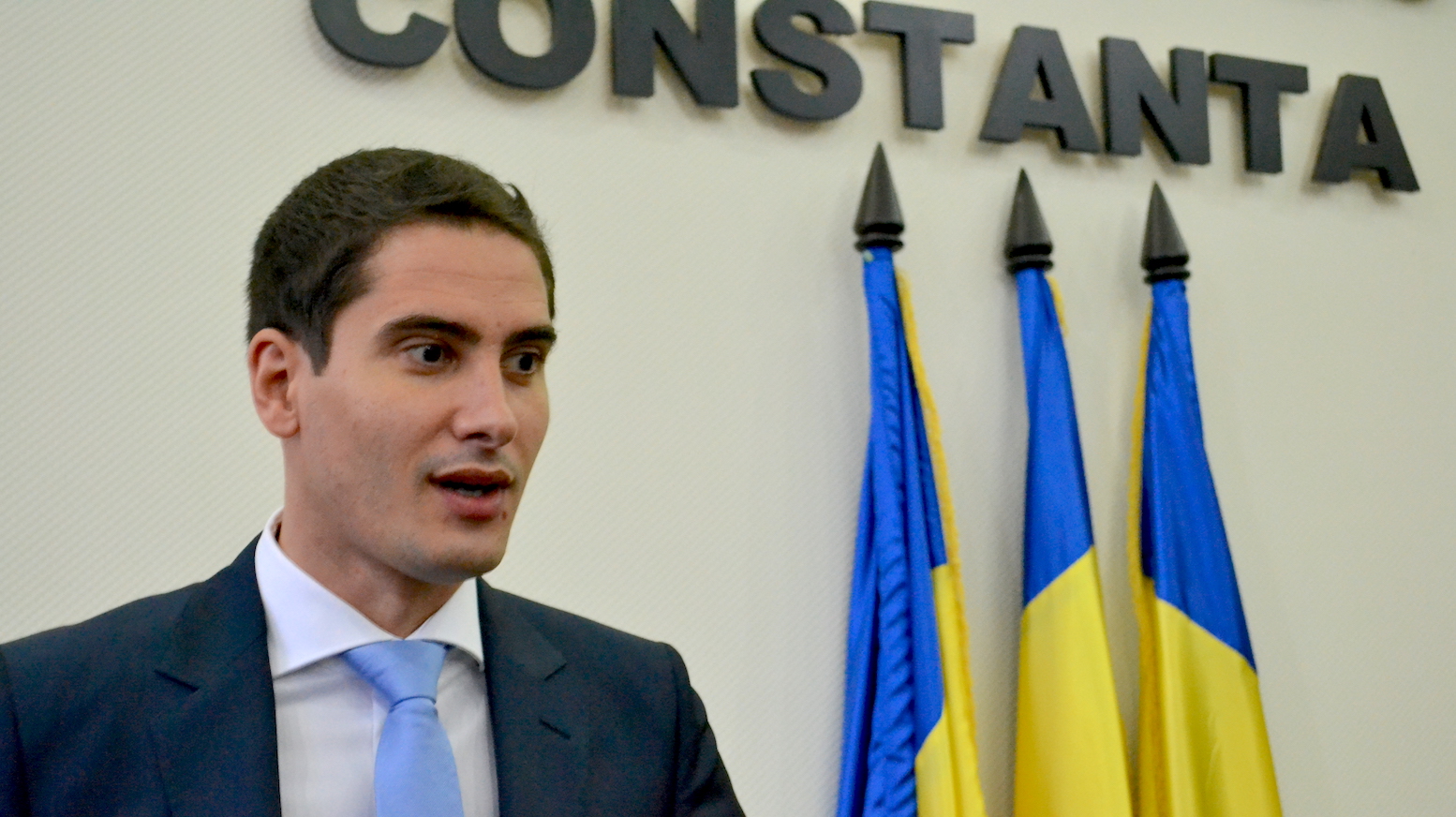 Costin Răsăuțeanu, noul viceprimar al Constanței. FOTO Adrian Boioglu