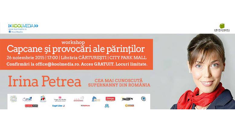 Super Nanny - Irina Petrea - vine la Constanța
