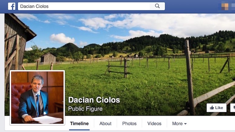 Dacian Cioloș a înțeles puterea Social Media