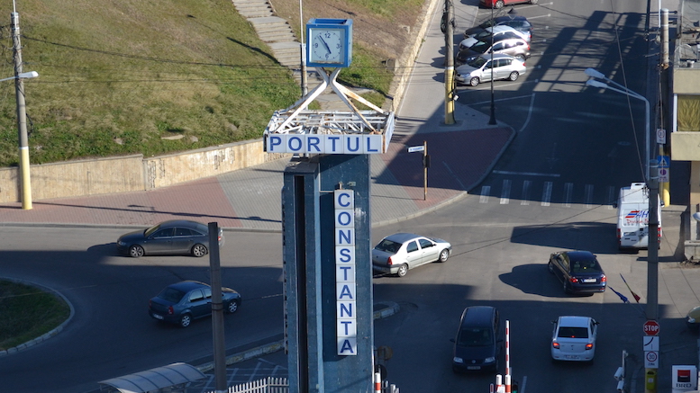 Intrarea în Portul Constanța. FOTO Adrian Boioglu