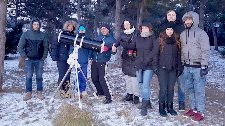 Vizitatori la Observatorul Astronomic din Constanța