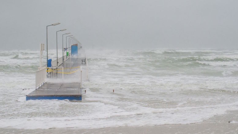 Furtnă de Cod Portocaliu la Mamaia. FOTO Cătălin Schipor