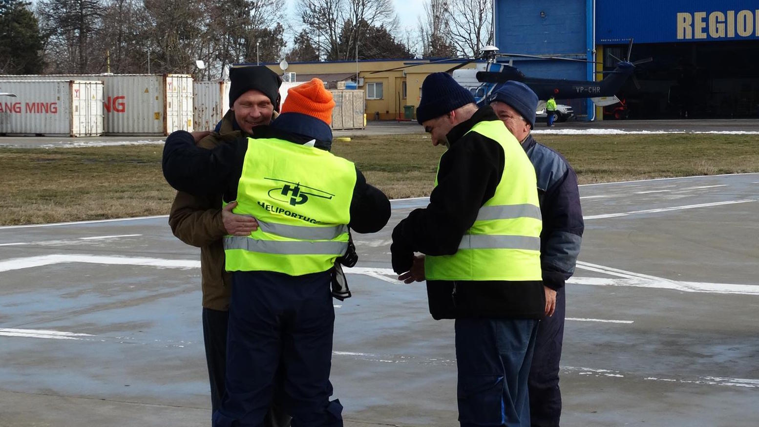 Adrian Constandache la Aeroportul Tuzla. FOTO Andrei Tita