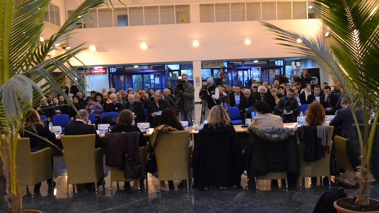 Dezbatere Raport de Mediu la Master Planul Portului Constanța. FOTO Adrian Boioglu
