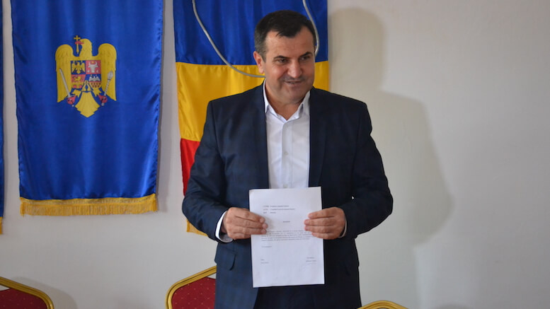 Primarul Valentin Vrabie și-a dat demisia. FOTO Adrian Boioglu
