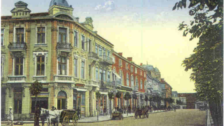 Strada Carol din Constanța era Vadul Negustorilor. FOTO roconstanta.tripod.com