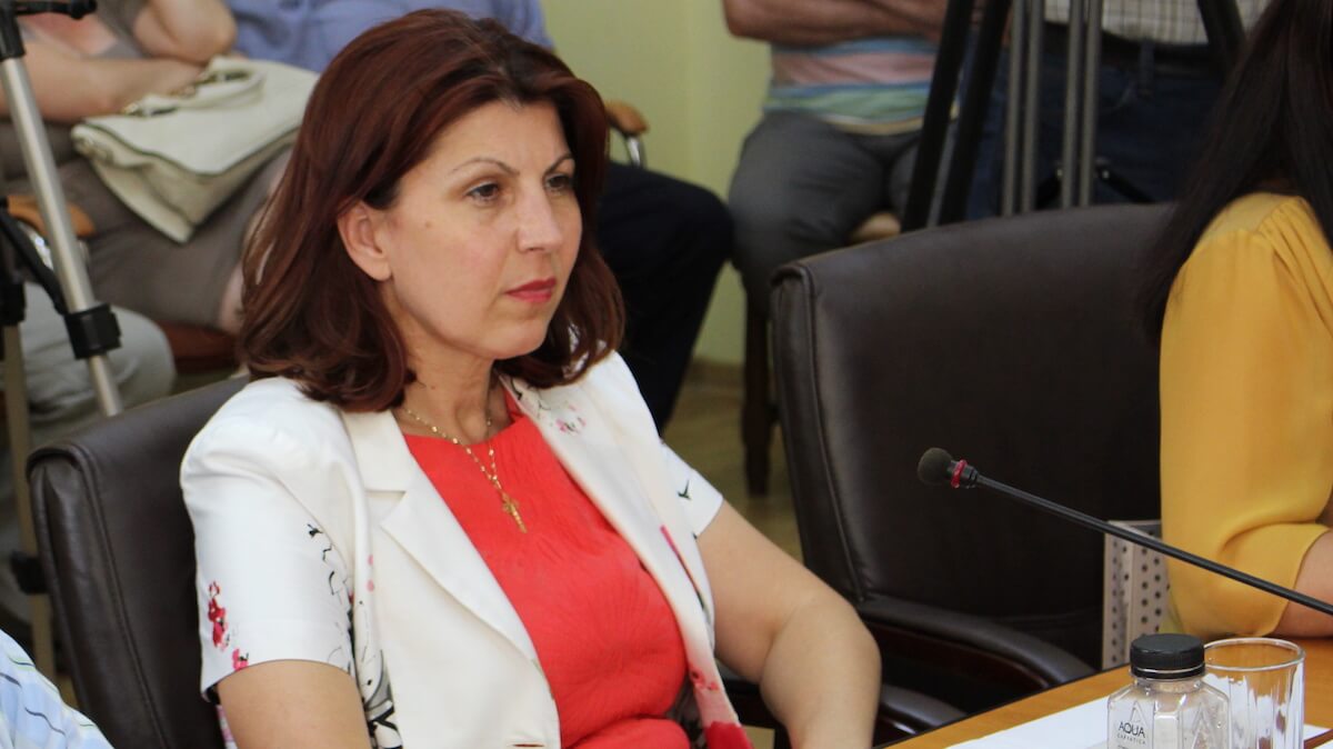 Luminița Vlădescu, viceprimarul municipiului Medgidia. FOTO Adrian Boioglu