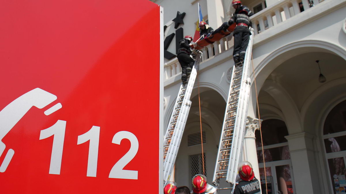 Intervenție a pompierilor militari