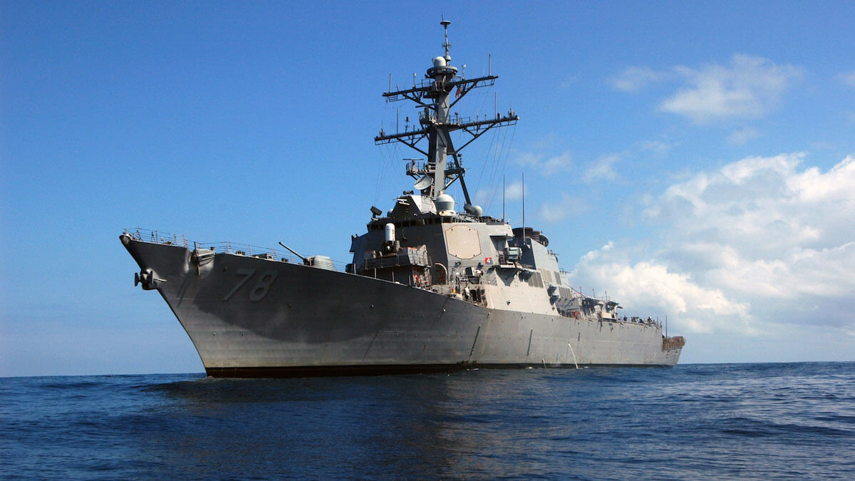Distrugătorul american USS Porter. FOTO wikipedia