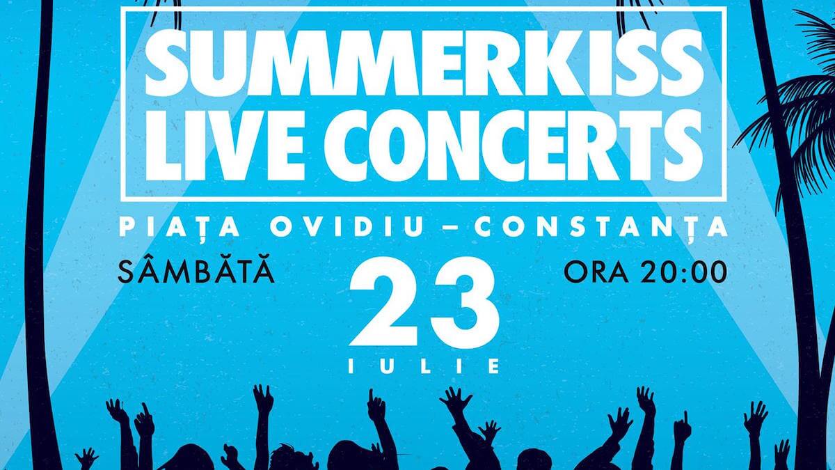 Afiș Summerkiss la Constanța