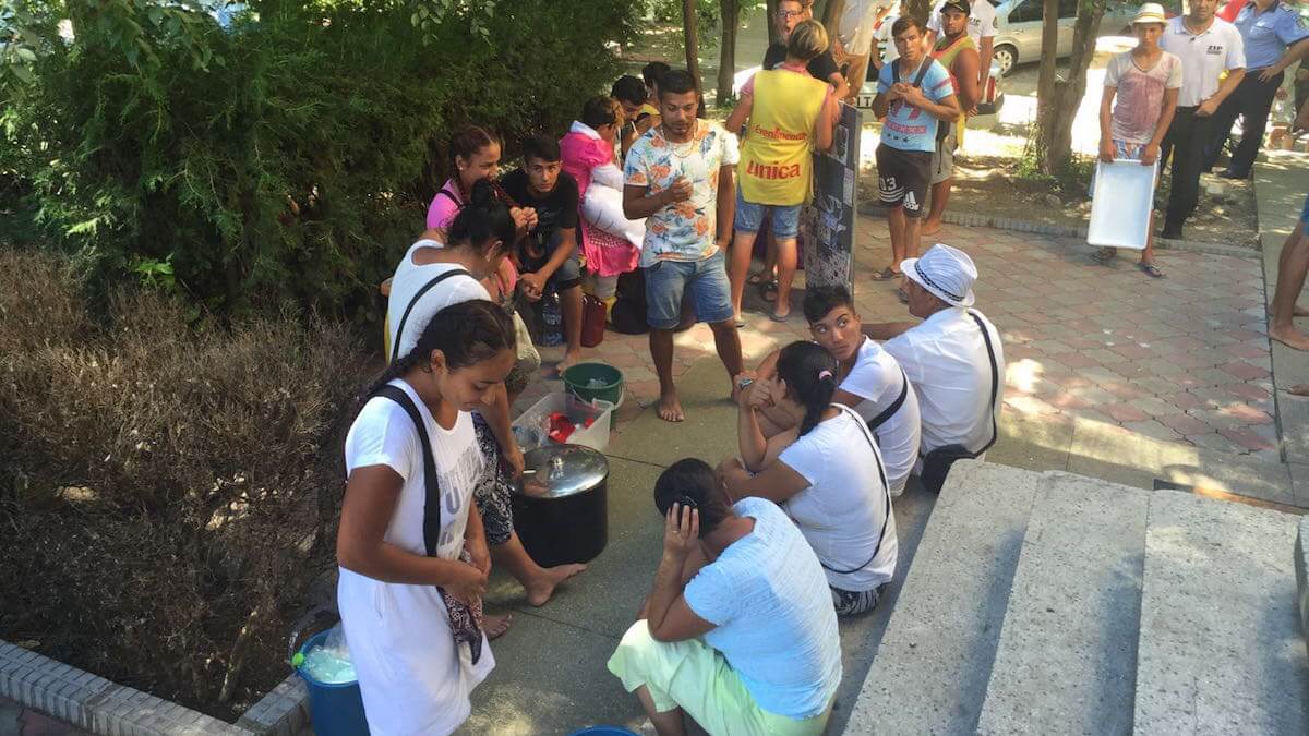 Comercianți ambulanți amendați de poliția Eforie