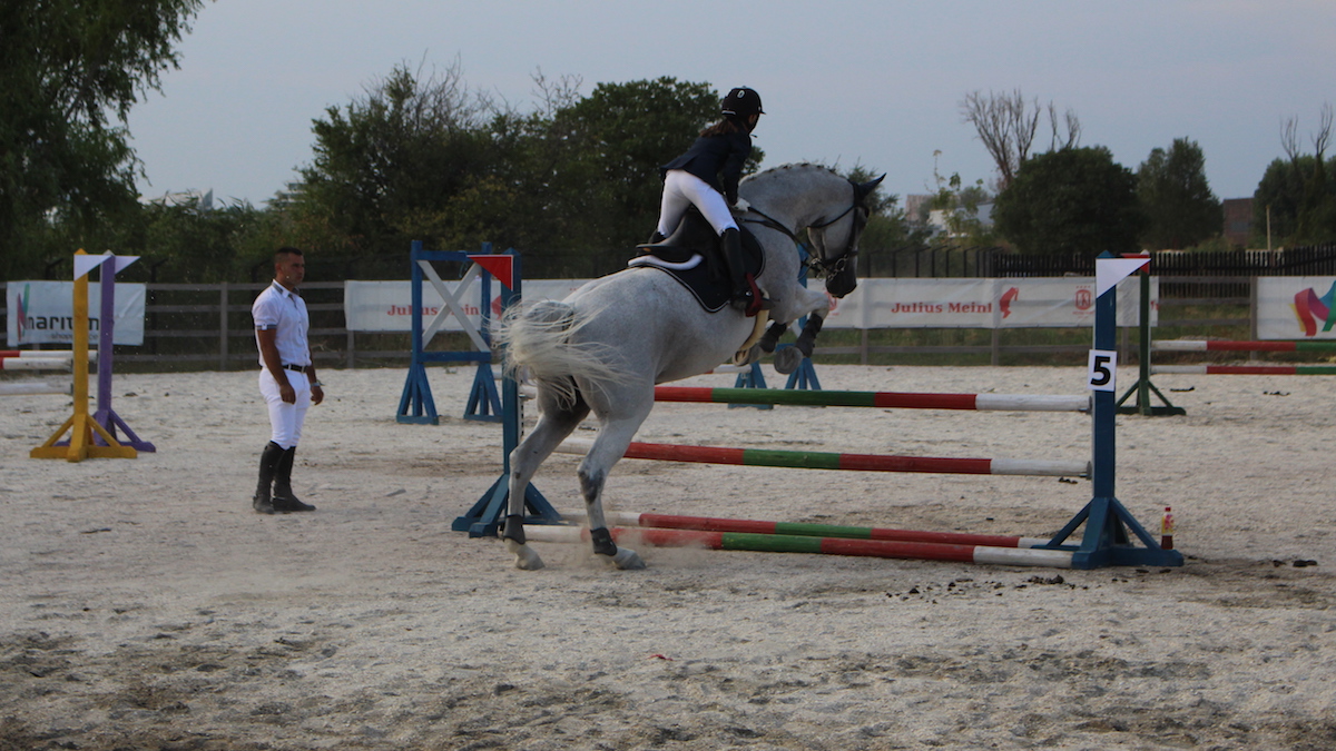 Spectacol la Arena Eqcvestria din cadrul CMSN Constanța. FOTO Adrian Boioglu