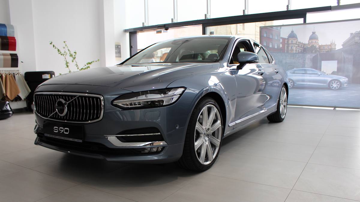Noul Volvo S90 la Constanța. FOTO Adrian Boioglu