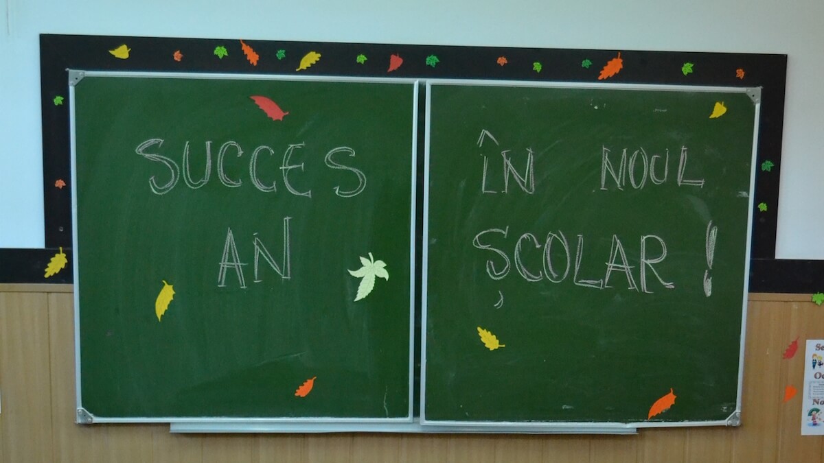 Începe școala!
