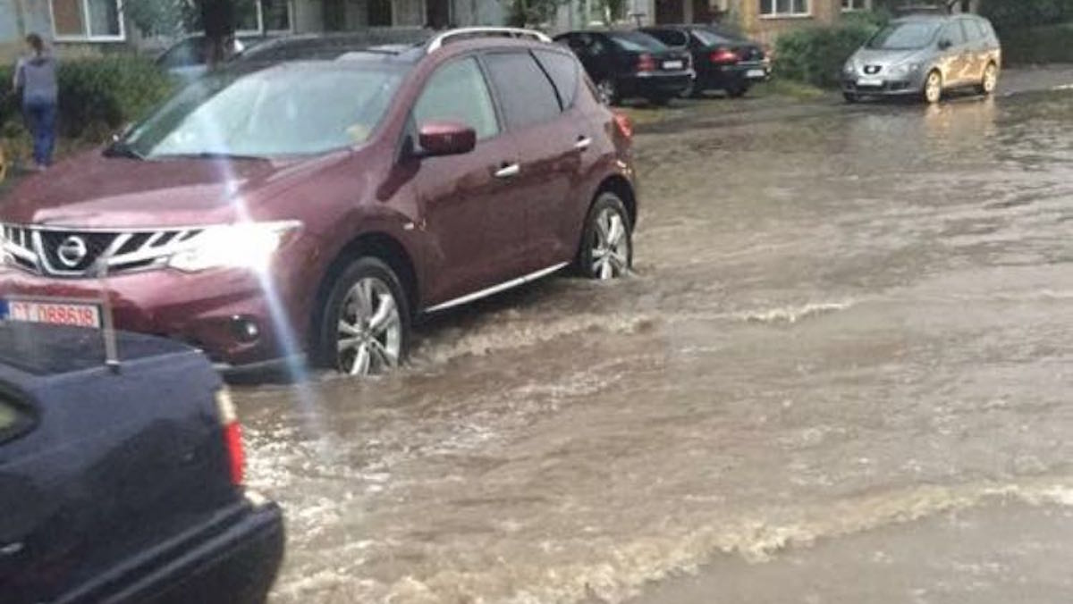 Inundație la Constanța