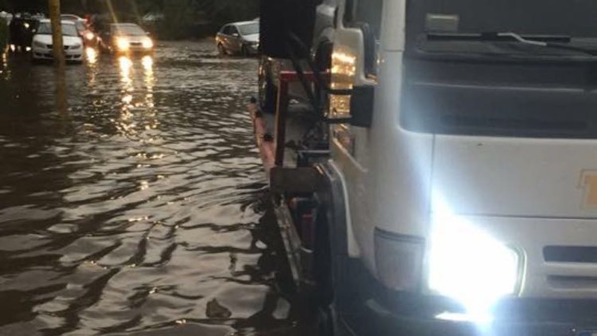 Inundație la Constanța