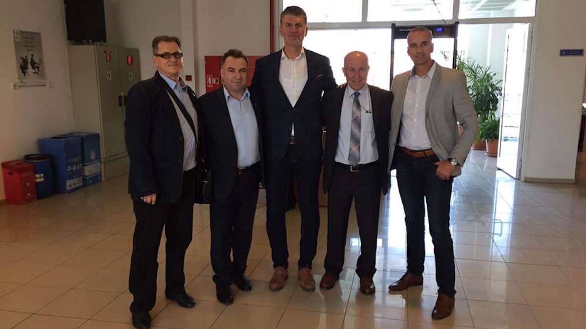 Florin Chelaru și Nicolae Matei în Turcia. FOTO Facebook