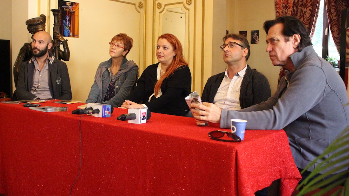 Distribuția piesei "Ursul". FOTO Adrian Boioglu