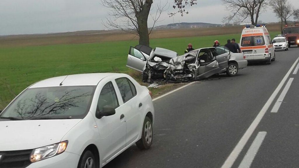 Grav accident rutier la Hârșova