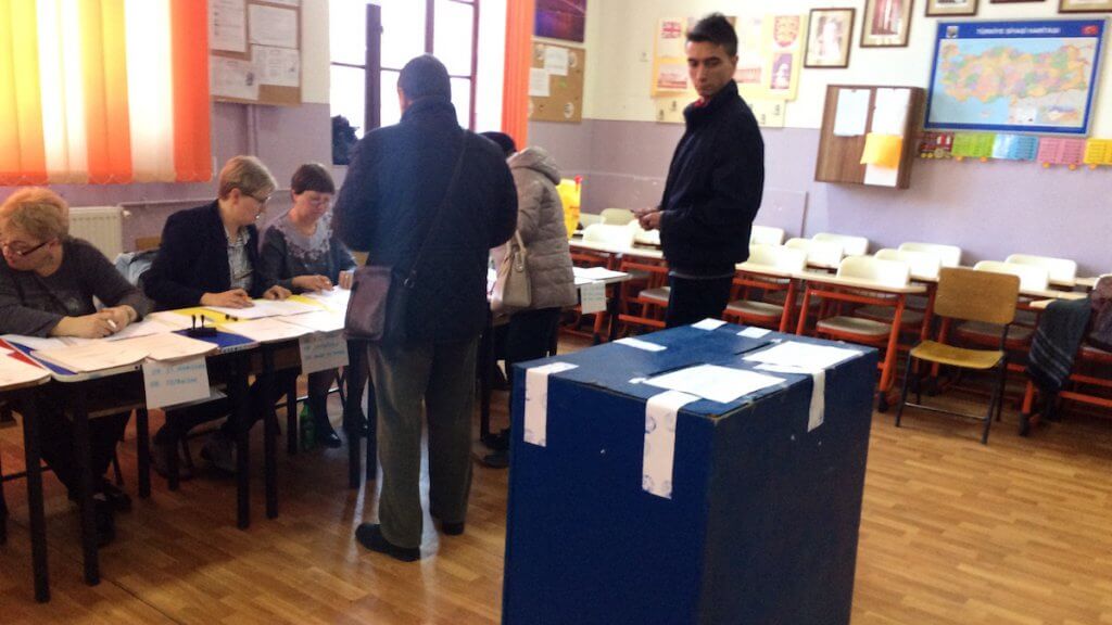 Secția de votare 203 din Constanța