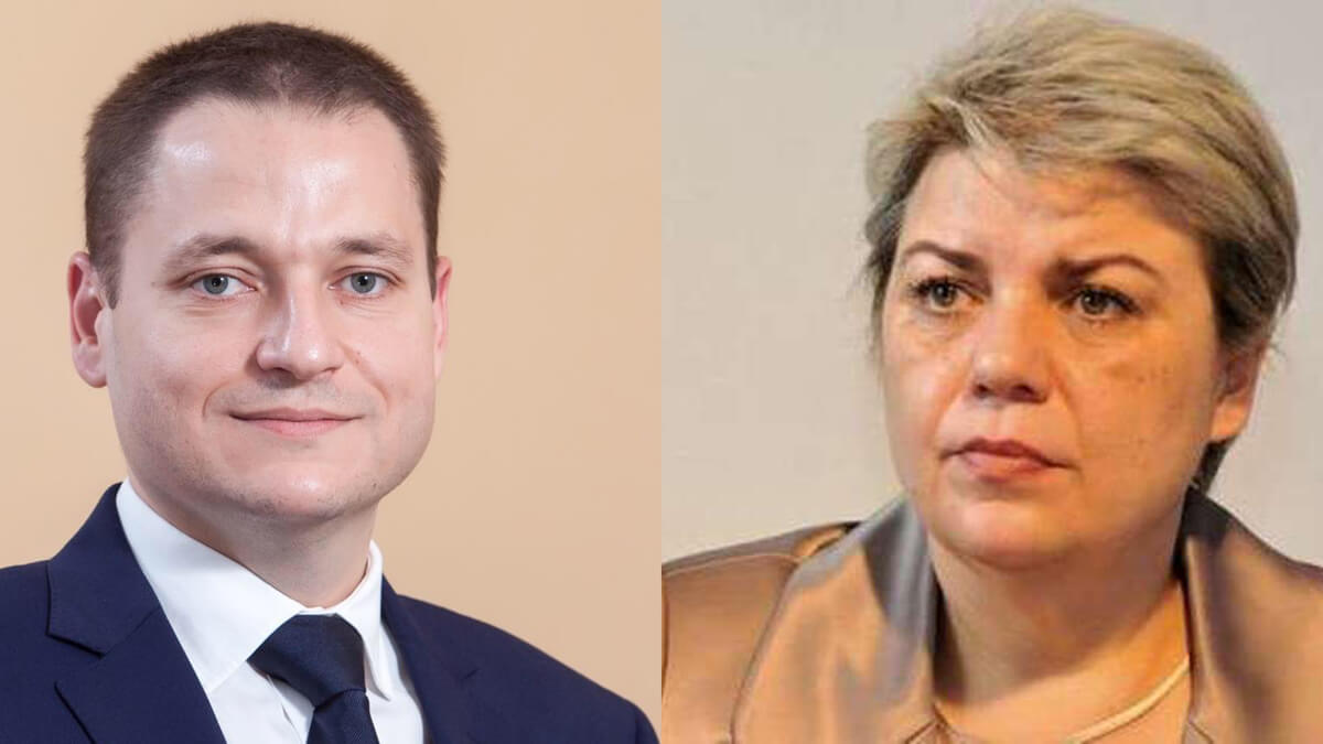 Mircea Dobre și Sevil Shhaideh. Colaj FOTO ctnews.ro