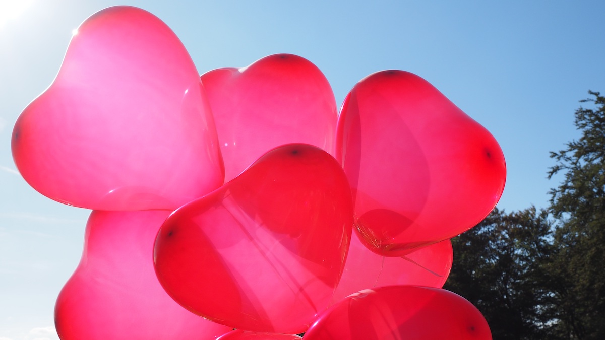 Baloane de Dragobete. FOTO Hans Braxmeier
