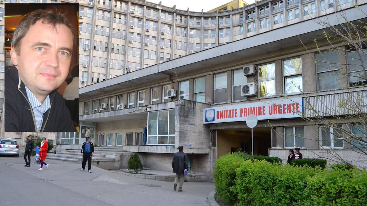 dr. Bogdan Obadă, director medical interimar la Spitalul de Urgență Constanța
