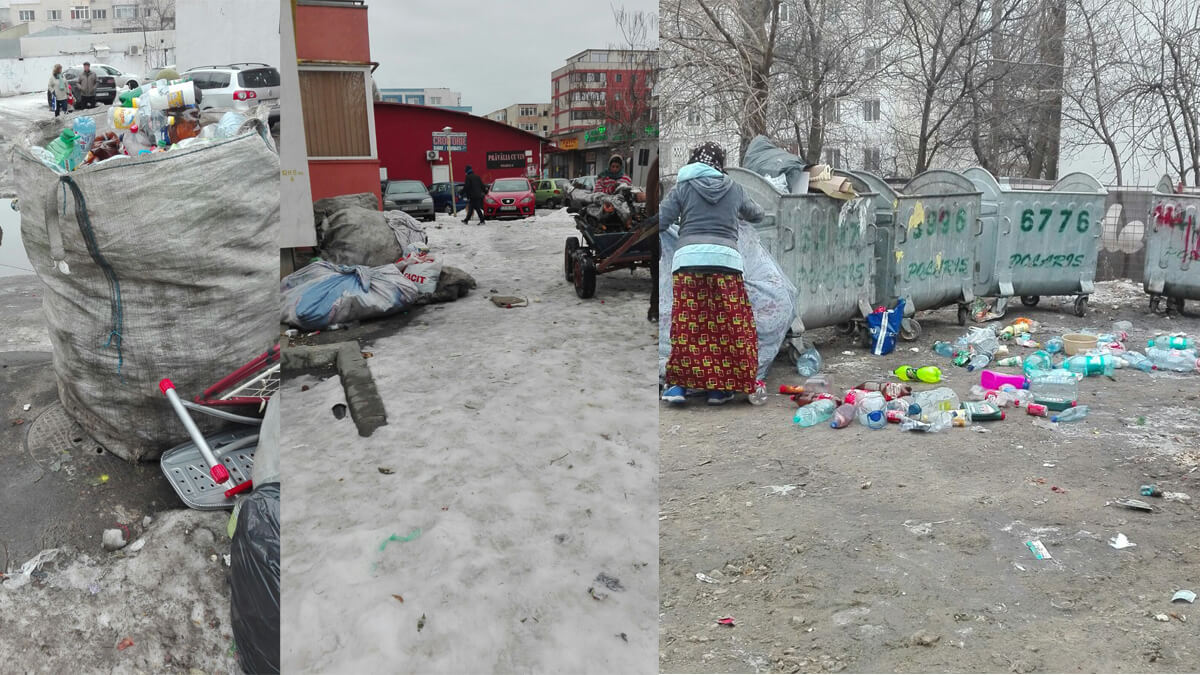 Scormonitorii din gunoaiele reciclabile