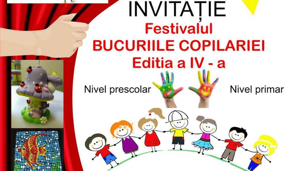 Festivalul "Bucuriile Copilăriei" la școala Petre Ispirescu din Constanța
