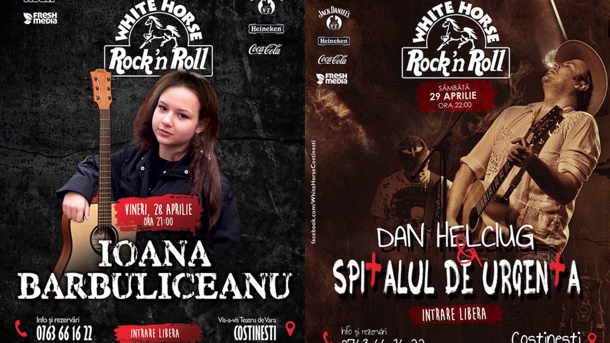 Concerte la White Horse Costinești