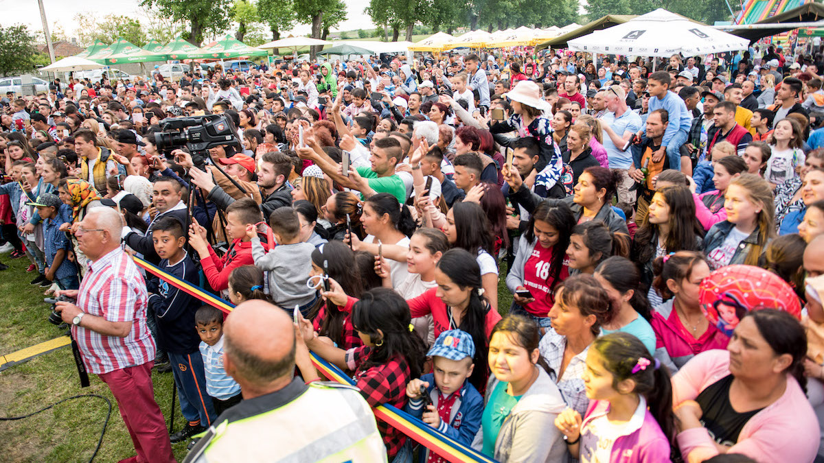 Localnicii s-au bucurat de un concert pentru toate gusturile