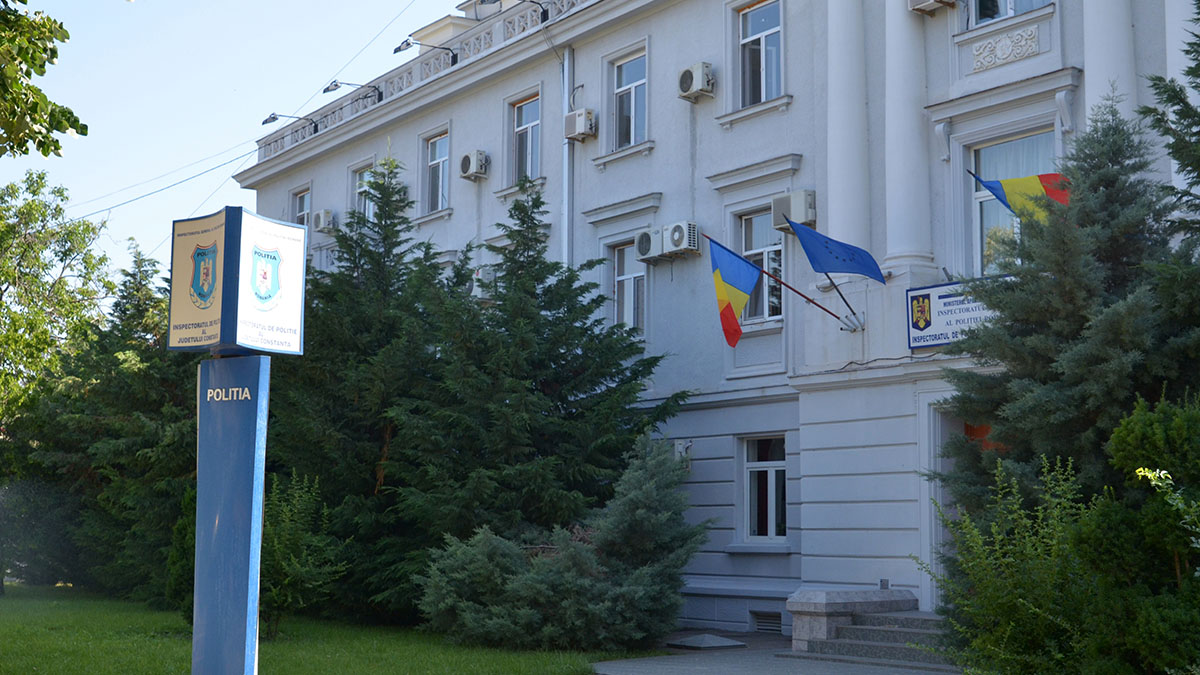 Sediul Inspectoratului de Poliție Județean - IPJ Constanța. FOTO Catalin Schipor