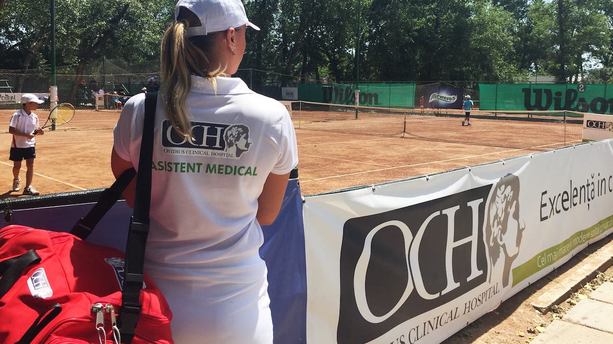 OCH la Turneul de Tenis de la Mamaia. FOTO OCH