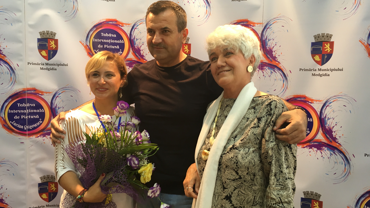 Primarul Valentin Vrabie la debutul Festivalului de Pictură de la Medgidia din 2018. FOTO CTnews.ro