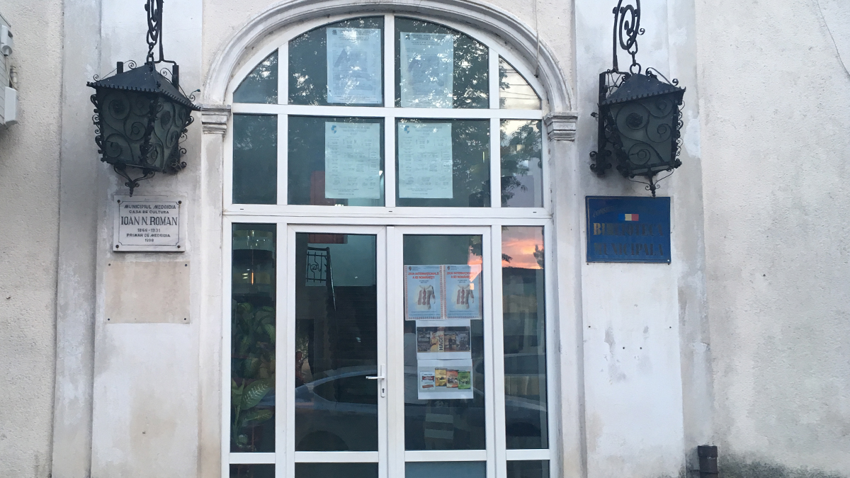 Casa de cultură I.N. Roman din Medgidia. FOTO CTnews.ro