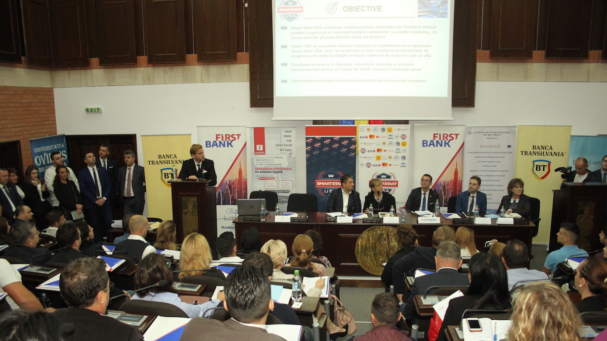 Conferința “Smart Start USA” desfășurată la Constanța. FOTO CTnews.ro