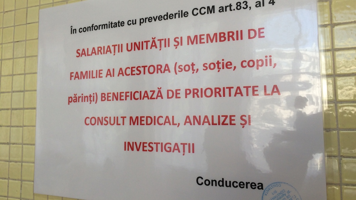 Sănătate cu prioritate pentru familiile cadrelor medicale. FOTO CTnews.ro