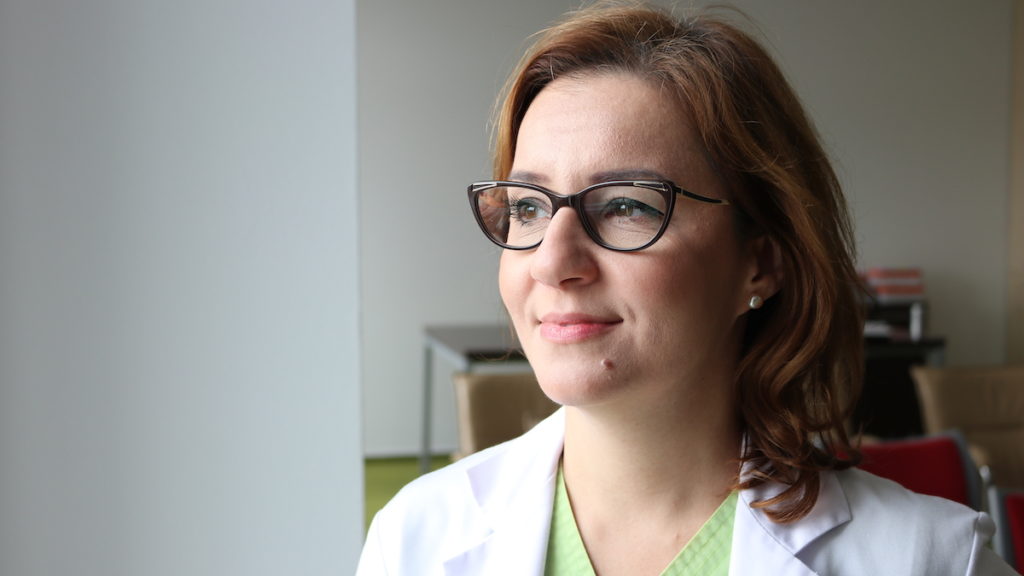 Dr. Carmen Mocanu, Medic specialist chirurgie ORL la Ovidius Clinical Hospital. FOTO Adrian Boioglu