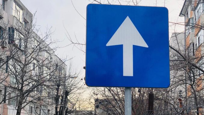 Sens unic în Constanța. FOTO PMC