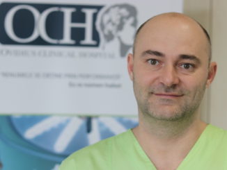 Dr. Gabriel Serac, chirurg la Ovidius Clinical Hospital. FOTO Adrian Boioglu