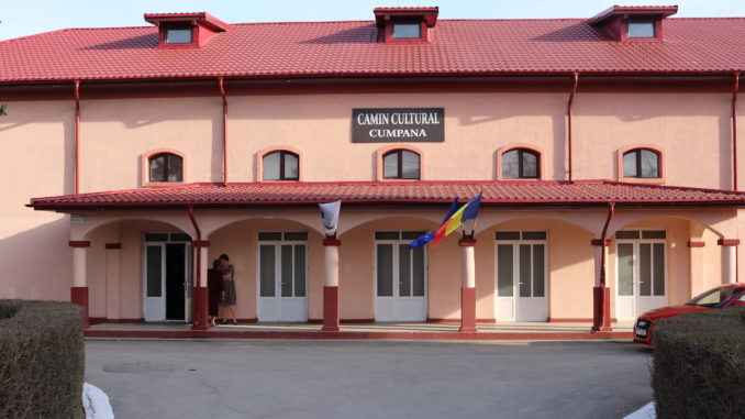 Căminul Cultural din comuna Cumpăna. FOTO Adrian Boioglu