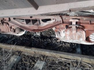 Tren deraiat între Lumina și Ovidiu. FOTO SRPT - TN Năvodari