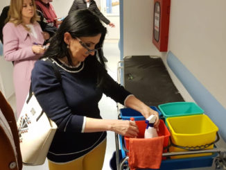 Sorina Pintea, în control la Spitalul de Urgență Constanța. FOTO CJ Constanța