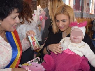 Copil creștinat la Cumpăna. FOTO PC