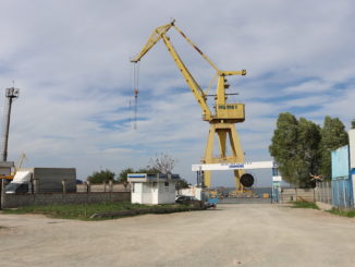 Șantierul Naval Damen Mangalia. FOTO Adrian Boioglu